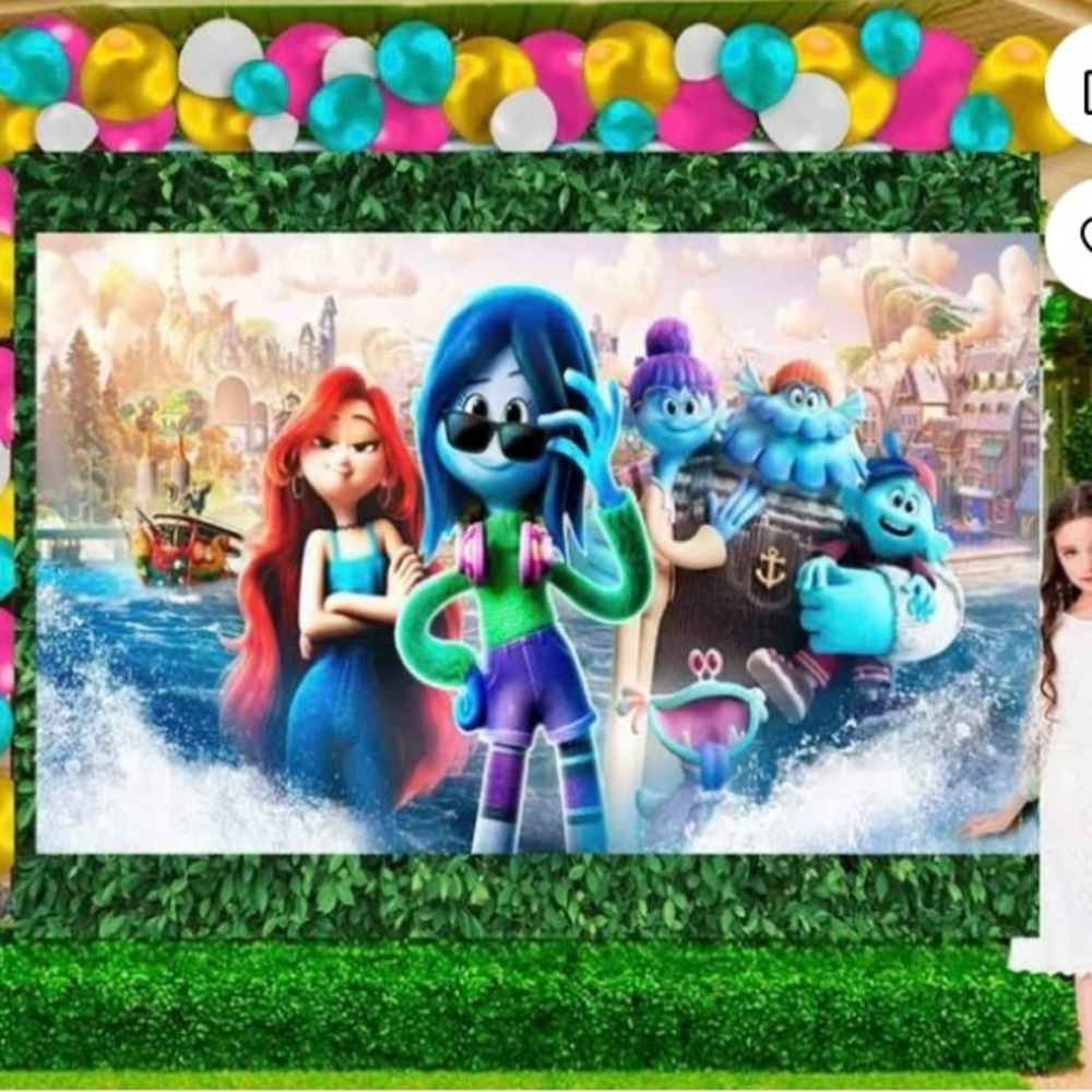 Ruby Gillman Teenage Kraken Party Banner